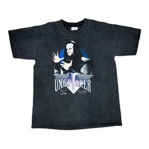 Vintage 90s WWE WWF The Undertaker Wrestling T-Shirt